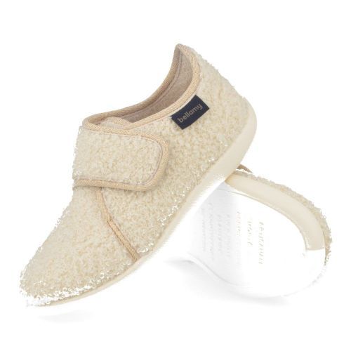 Bellamy Hausschuhe ecru Mädchen (730001) - Junior Steps