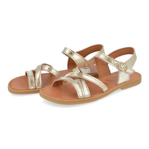 Bellamy Sandales Or Filles (367003) - Junior Steps