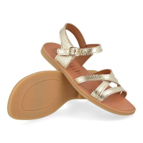 Bellamy Sandales Or Filles (367003) - Junior Steps