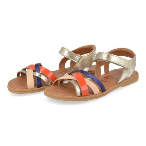 Bellamy Sandals Gold Girls (368001) - Junior Steps
