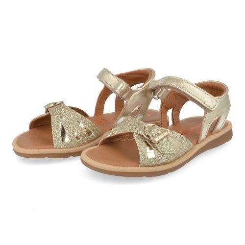 Bellamy Sandales Or Filles (390002) - Junior Steps