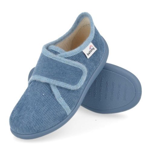 Bellamy Pantoffels jeans bl  (Jeans rib pantoffel  - 780003) - Junior Steps