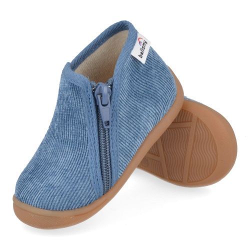 Bellamy Pantoffels jeans bl  ( - jeansblauwe pantoffel765003) - Junior Steps