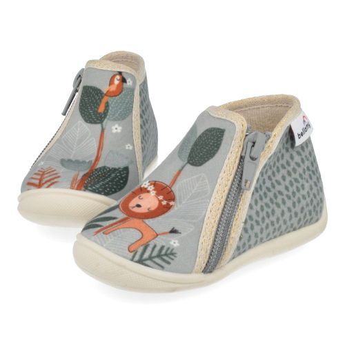 Bellamy Slippers Khaki Girls (718003) - Junior Steps