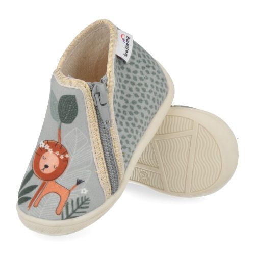 Bellamy Slippers Khaki Girls (718003) - Junior Steps