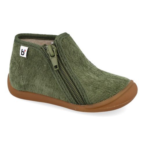 Bellamy Pantoffels kaki  (kaki pantoffel - 34-765 paul 002) - Junior Steps