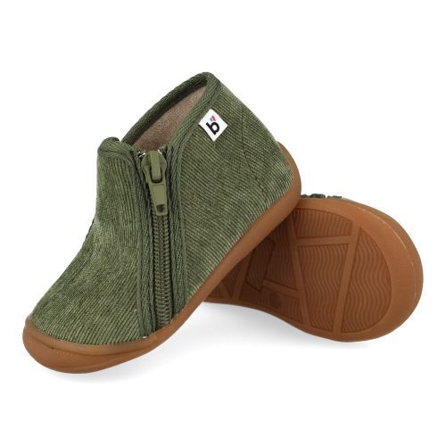 Bellamy Pantoffels kaki  (kaki pantoffel - 34-765 paul 002) - Junior Steps