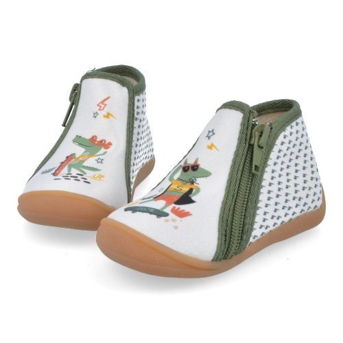 Bellamy Pantoffels kaki  (kaki pantoffel  - 35768004) - Junior Steps
