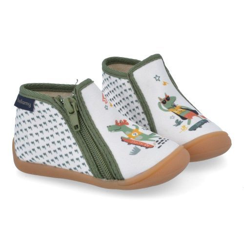 Bellamy Pantoffels kaki  (kaki pantoffel  - 35768004) - Junior Steps
