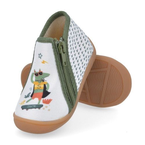 Bellamy Pantoffels kaki  (kaki pantoffel  - 35768004) - Junior Steps