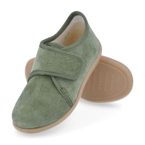 Bellamy Pantoffels kaki  (kaki pantoffel  - 780002) - Junior Steps