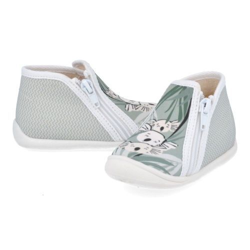 Bellamy Slippers Mint  (35718005) - Junior Steps