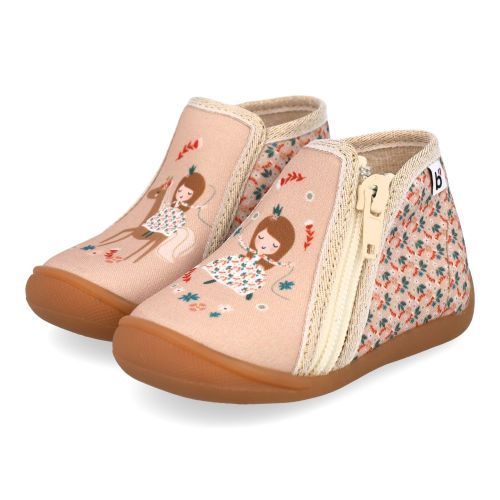 Bellamy Hausschuhe nude Mädchen (36-718  Perrine 003) - Junior Steps