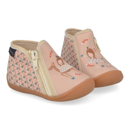 Bellamy Pantoffels nude Meisjes (nude pantoffel met princes - 718003) - Junior Steps