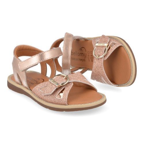 Bellamy sandalen roze Meisjes ( - roze sandaal 382002) - Junior Steps