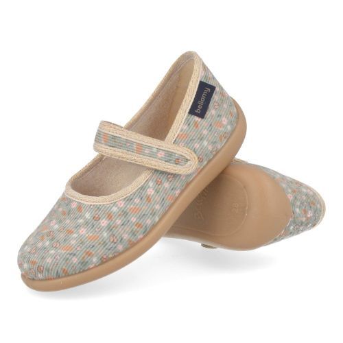 Bellamy Pantoufles taupe Filles (740007) - Junior Steps