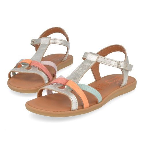 Bellamy sandalen zilver Meisjes ( - zilver sandaal 471001) - Junior Steps