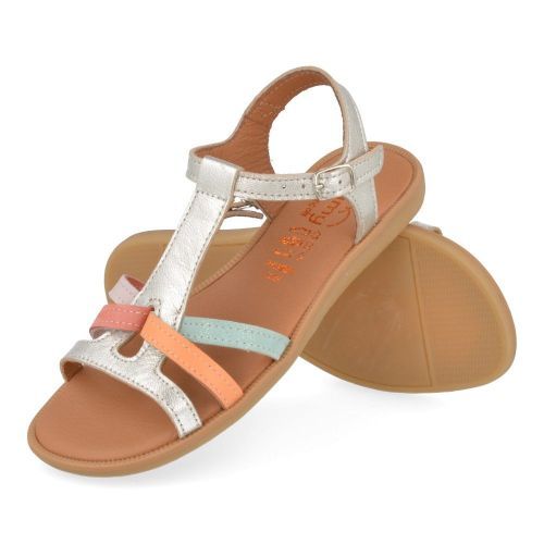 Bellamy sandalen zilver Meisjes ( - zilver sandaal 471001) - Junior Steps