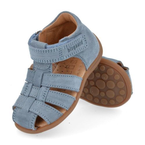 Bisgaard sandalen blauw  (blauwe sandaal - carly) - Junior Steps