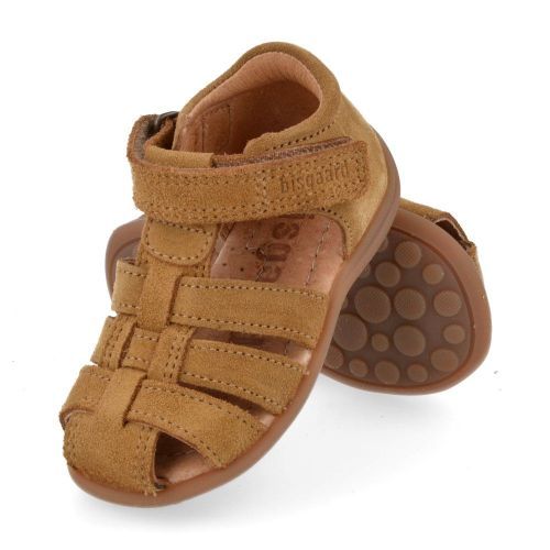 Bisgaard sandalen cognac  (cognac sandaal - carly) - Junior Steps