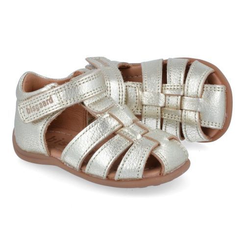 Bisgaard sandalen GOUD Meisjes (gouden sandaal - carly) - Junior Steps