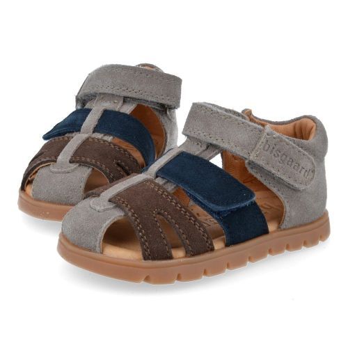 Bisgaard sandalen grijs  (grijze sandaal - frans) - Junior Steps