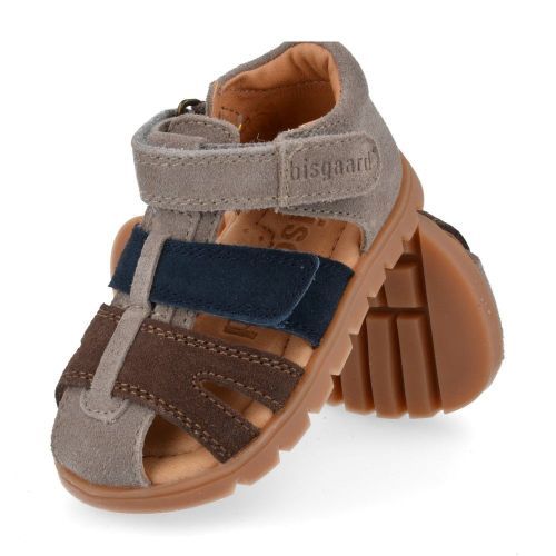 Bisgaard sandalen grijs  (grijze sandaal - frans) - Junior Steps