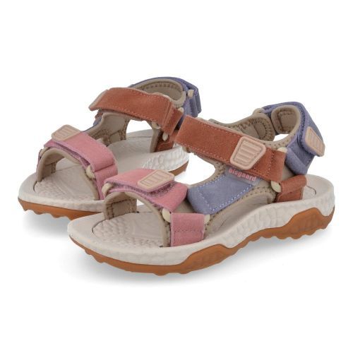 Bisgaard watersandalen roze Meisjes (outdoorsandalen roze - raden) - Junior Steps