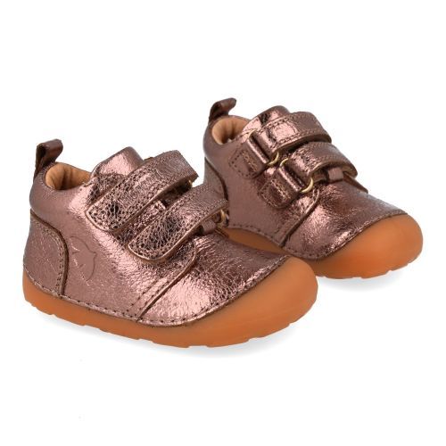Bisgaard babyschoenen roze Meisjes (rosé gouden barefoot prestapper - 24112-5108 carter) - Junior Steps