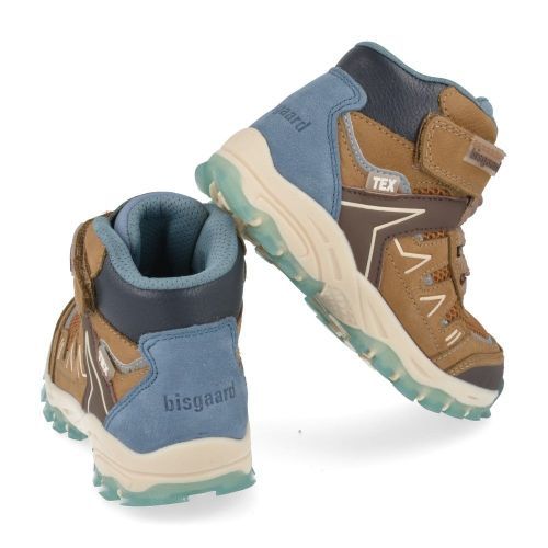 Bisgaard wandelschoenen kaki  (wandelsschoenen warmgevoerd waterdicht - 64601.225) - Junior Steps