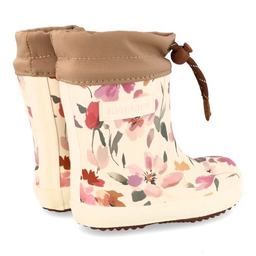 Bisgaard regenlaarzen beige Meisjes (Winterboot met blaadjes warmgevoerd - 92009) - Junior Steps