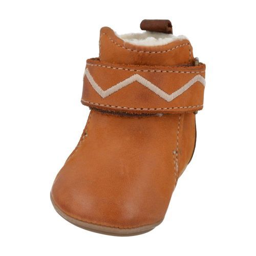 Bunnies babyschoenen cognac Meisjes (babyschoentje klittenbandsluiting - 214511-513) - Junior Steps