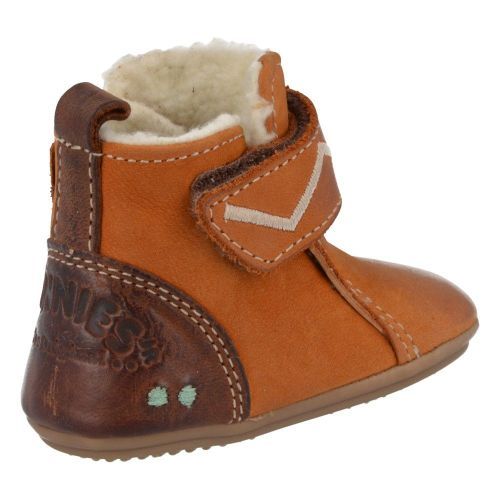 Bunnies babyschoenen cognac Meisjes (babyschoentje klittenbandsluiting - 214511-513) - Junior Steps