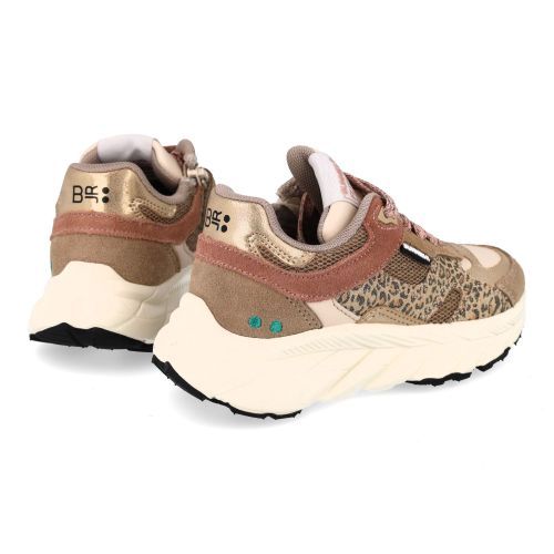 Bunnies sneakers beige Meisjes (Sneaker beige combi leopard - 226510-408 Valerie) - Junior Steps