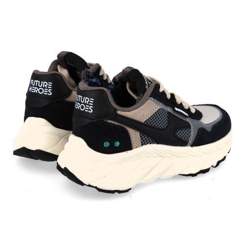 Bunnies sneakers donkerblauw Jongens (Sneaker donker blauw combi - 226511-420 rio) - Junior Steps