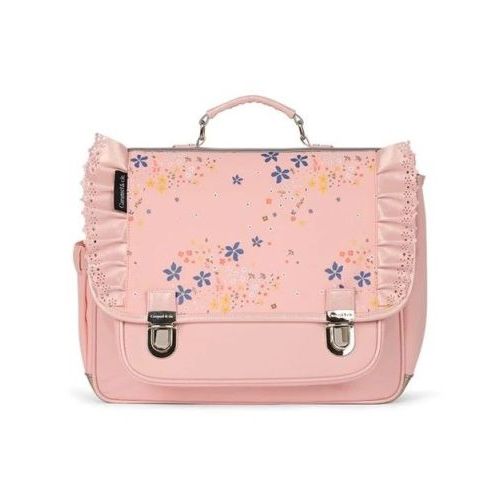 Caramel & Cie boekentas roze