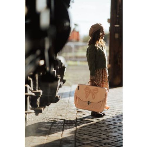 Caramel & Cie boekentas roze Meisjes (boekentas Lady Pink - MSA10_6915) - Junior Steps