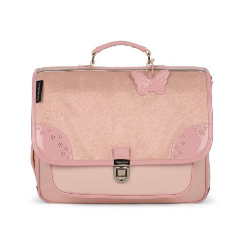 Caramel & Cie boekentas roze