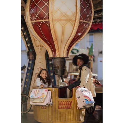 Caramel & Cie boekentas roze Meisjes (boekentas Sugar Balloons - MSA10_6226) - Junior Steps