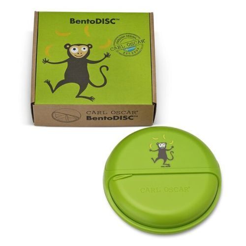 Carl oscar Sandwich box Green  (Bento Disc kids) - Junior Steps