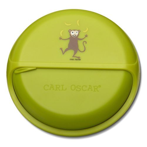 Carl oscar Sandwich box Green  (Bento Disc kids) - Junior Steps