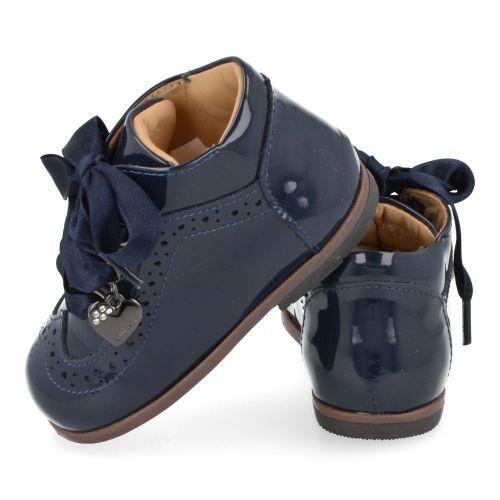 Cherie Lace shoe Blue Girls (0110) - Junior Steps