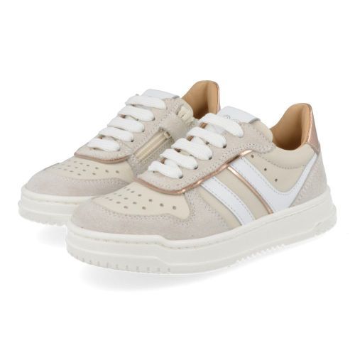 Cherie sneakers ecru Meisjes ( - ecru sneaker 8573/05) - Junior Steps