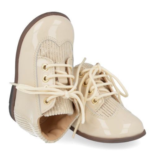 Cherie Lace shoe ecru Girls (0118) - Junior Steps