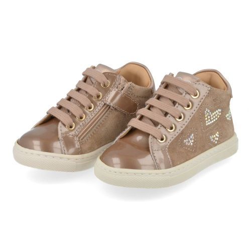Cherie Chaussures à lacets taupe Filles (0228/12) - Junior Steps