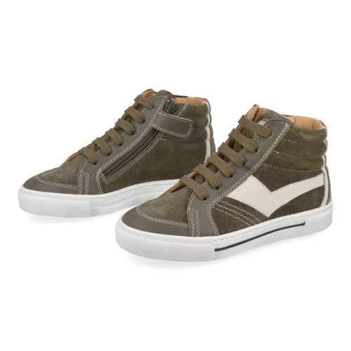 Cherie Sneakers Khaki Boys (3786) - Junior Steps