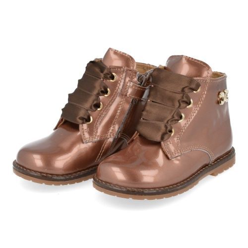 Cherie Lace-up boots pink Girls (0125) - Junior Steps