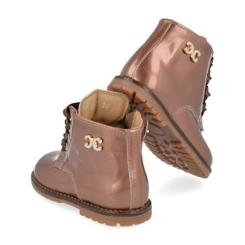 Cherie veterbottine roze Meisjes ( - roze veterbottine0125) - Junior Steps