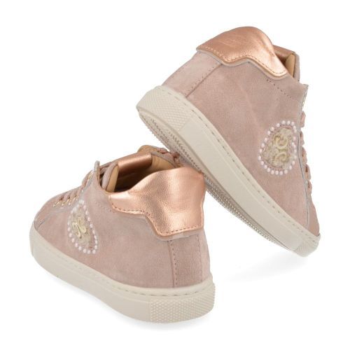 Cherie sneakers roze Meisjes (Sneaker roze lak - hartje - 3799/09) - Junior Steps