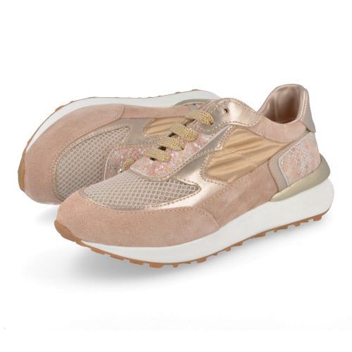 Cherie sneakers taupe Meisjes ( - taupe sneaker767) - Junior Steps
